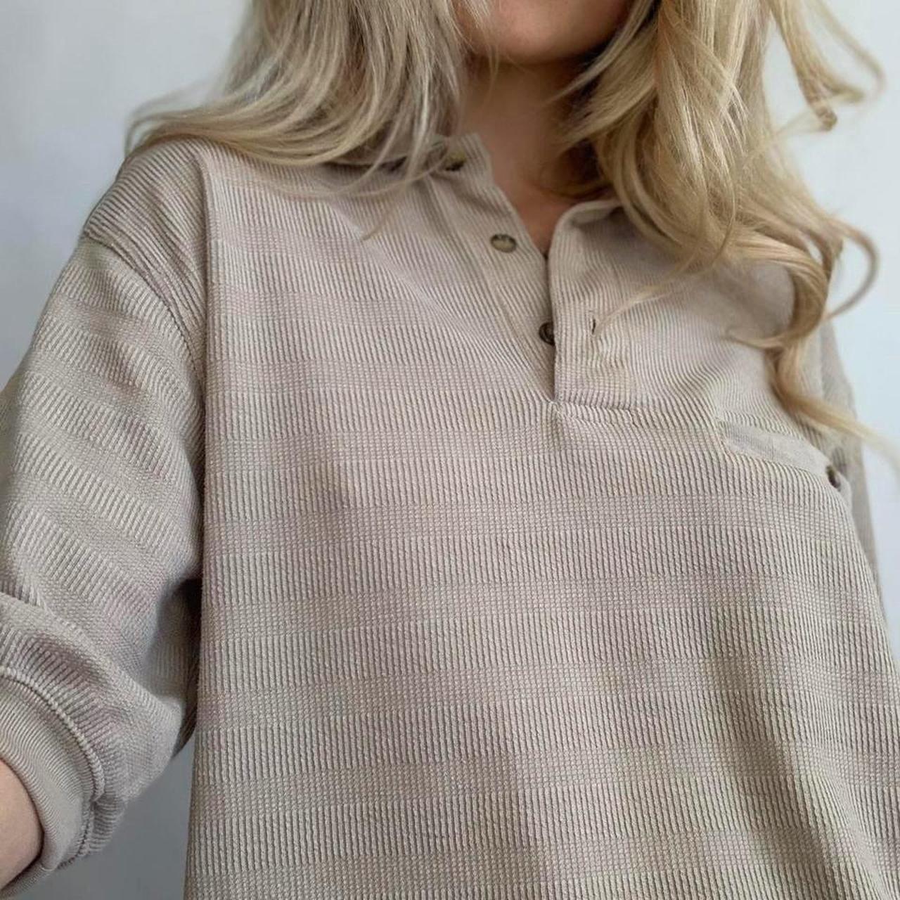 Women's Tan Poloshirts Depop