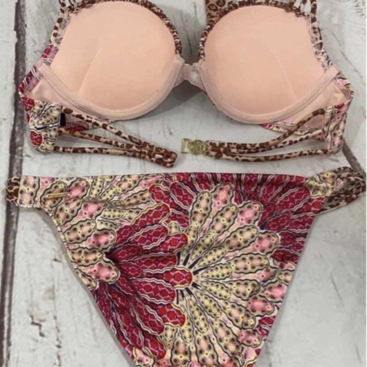 Victoria's Secret Bikini 2 Piece Paisley Print And - Depop
