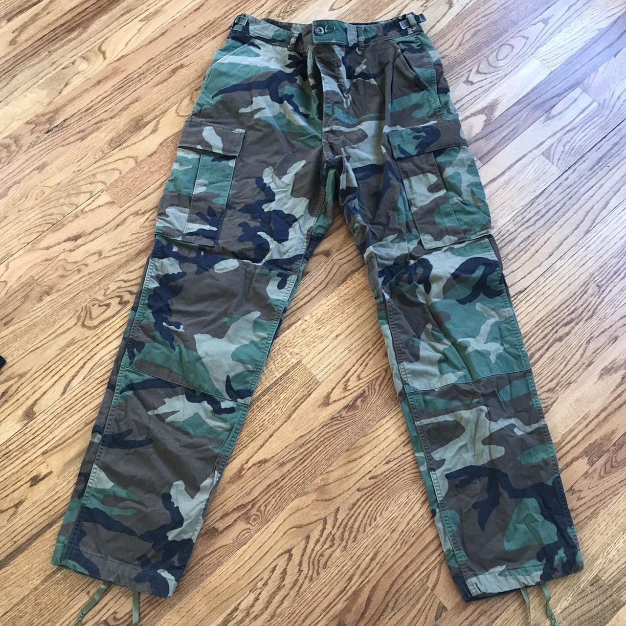 American Vintage Camouflage Cargo Pants for Men
