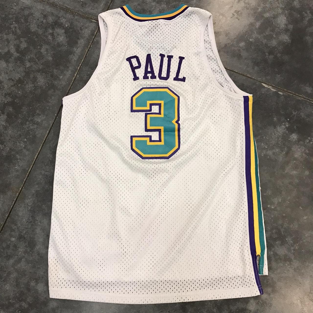 New Orleans Hornets Chris Paul Jersey Adidas Made - Depop
