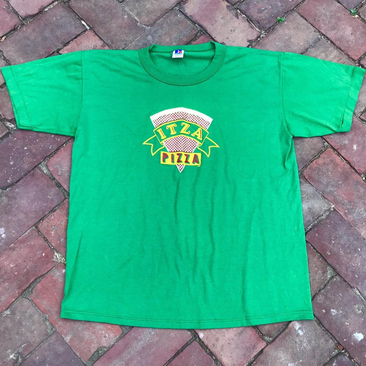 Russell Athletic Men's Green T-shirt | Depop