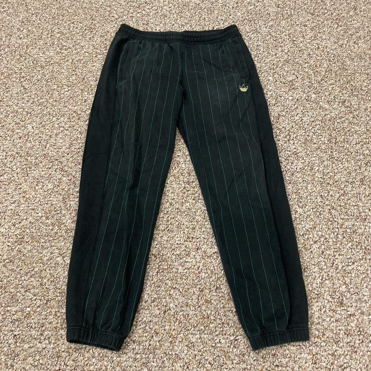 size large black adidas drawstring Depop