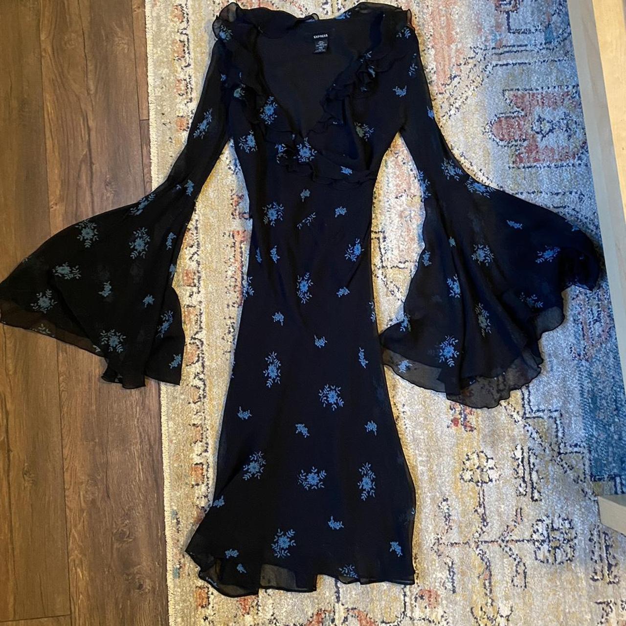 The most insane express Stevie nicks dress with huge... - Depop