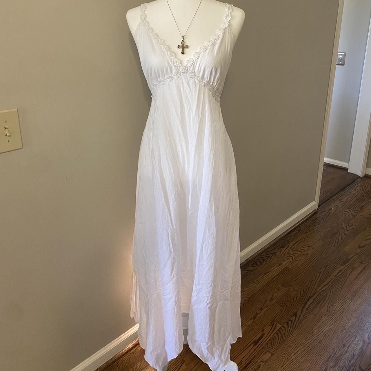 Cato Women's White Dress | Depop