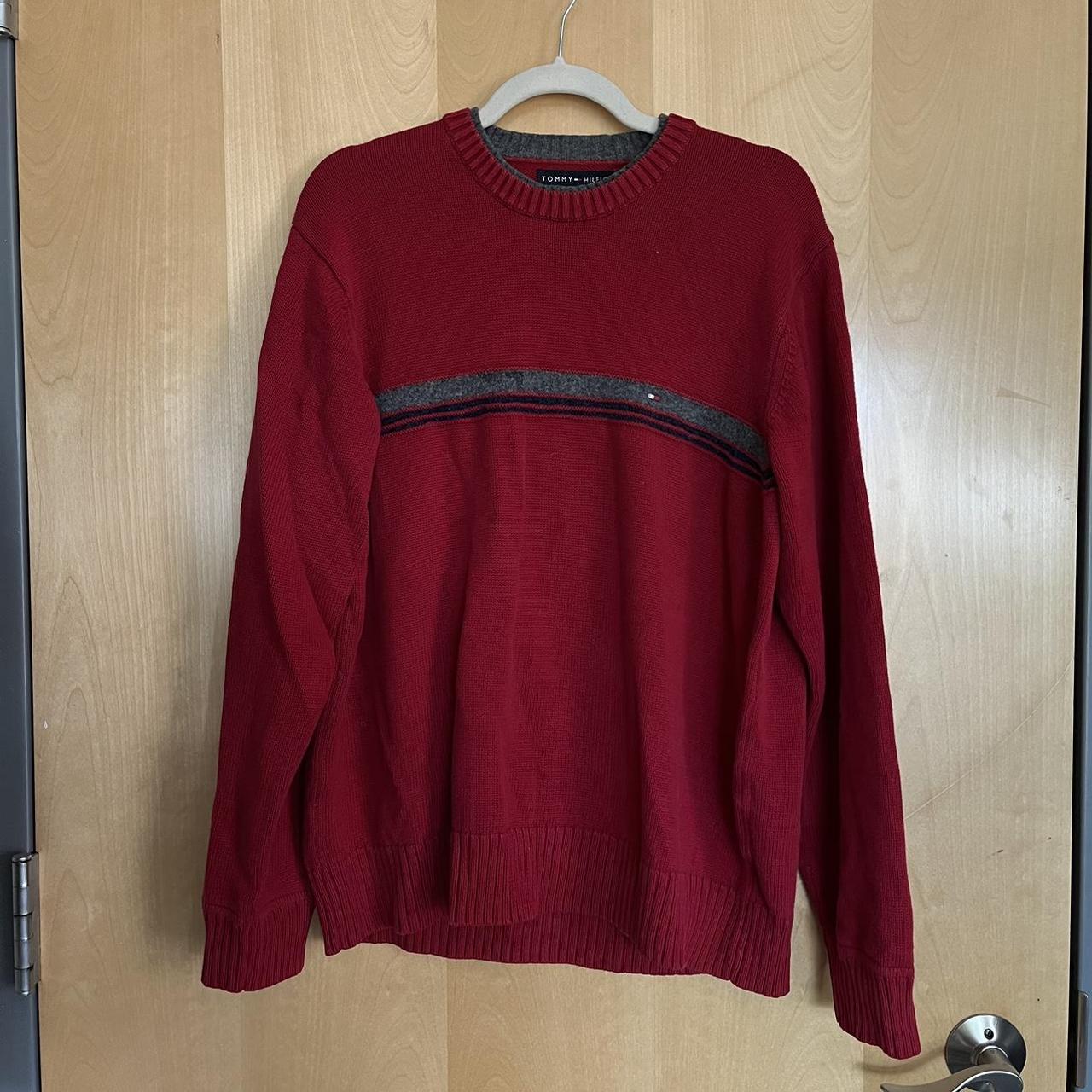 Tommy red clearance jumper