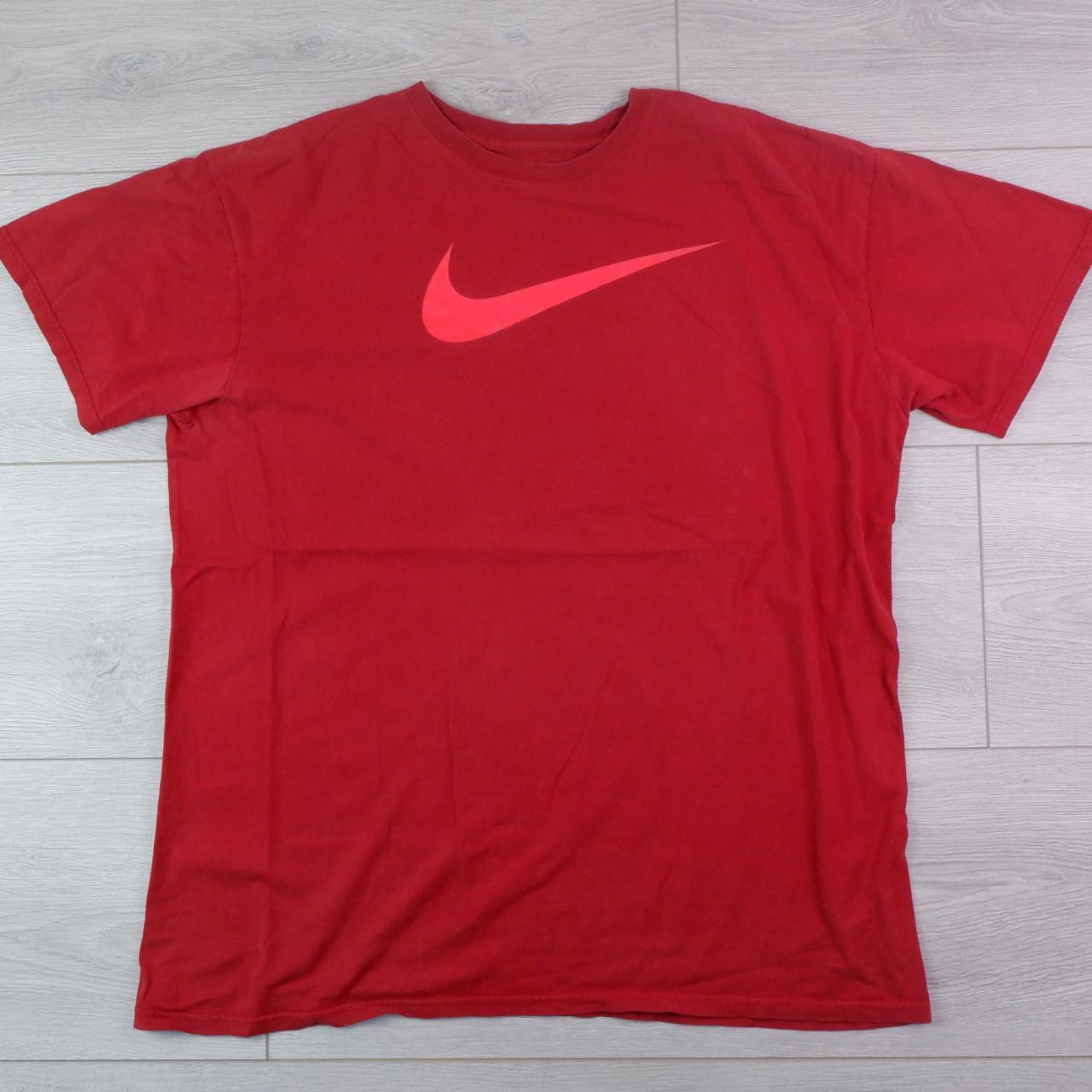 MEN'S, NIKE AIR JORDAN, T SHIRT, RED, SIZE XL,... Depop
