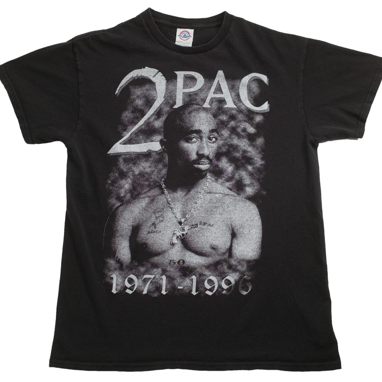 M] Tupac 2 Pac Memorial Vintage 1971-1996 Death Row... - Depop