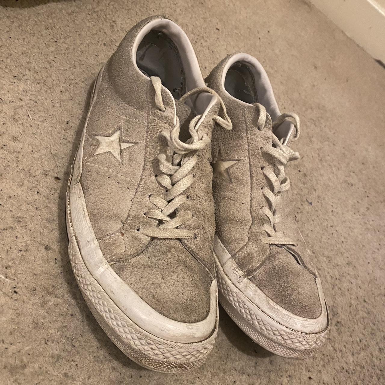 Converse one star fashion suede grey