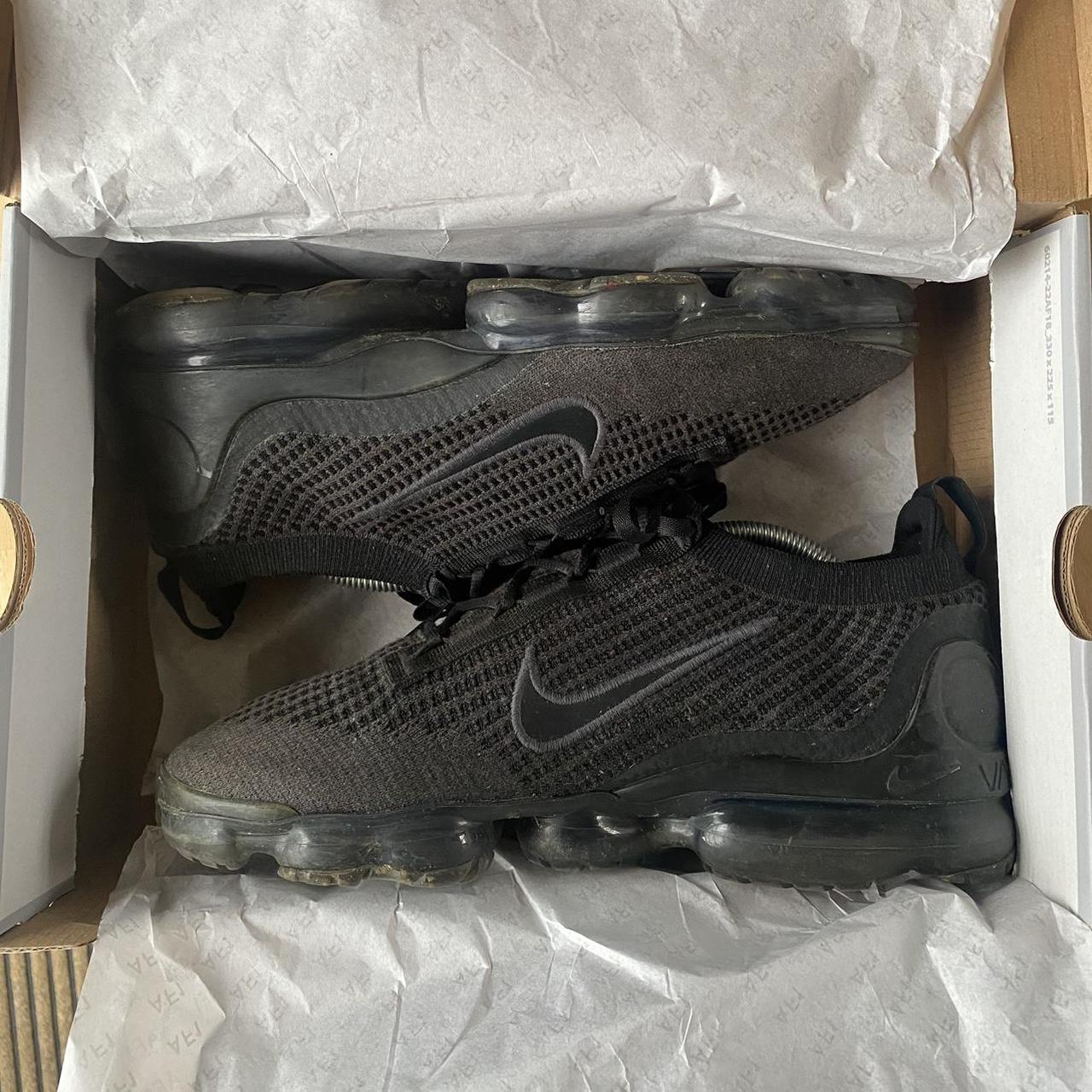 vapormax flyknit black junior