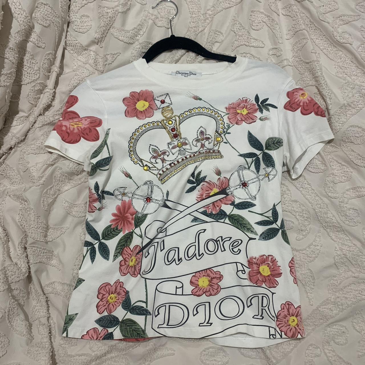 Dior baby-tee - Depop