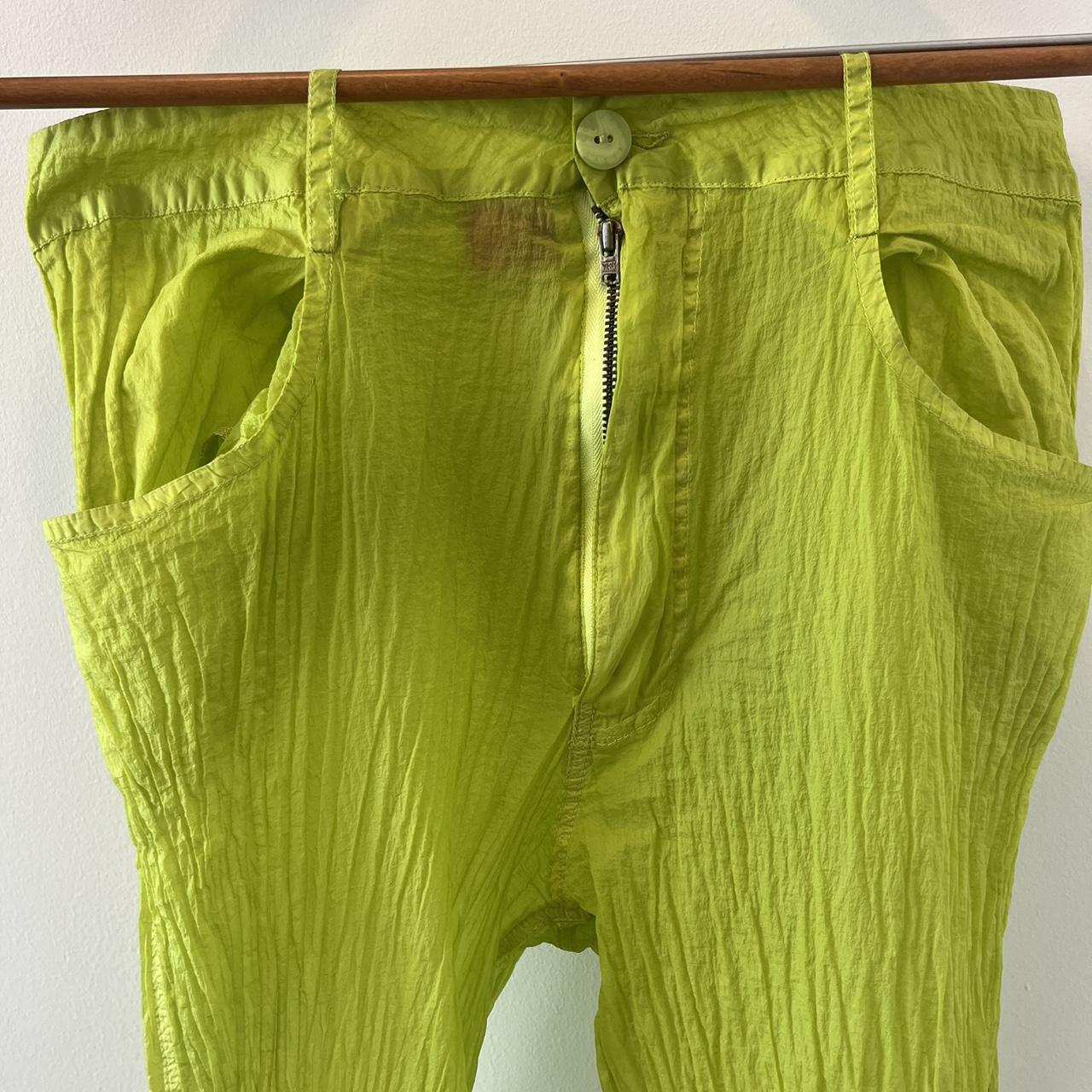 Eckhaus Latta Men's Green Trousers (2)