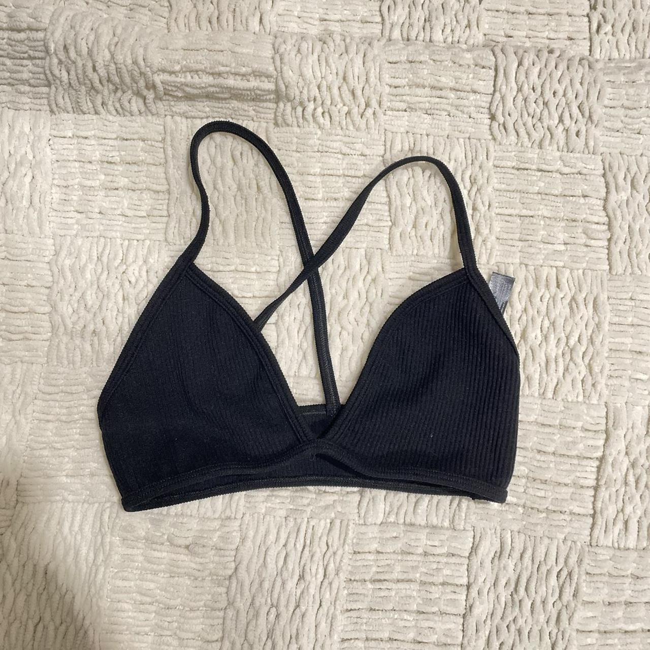 out from under triangle bralette #urbanoutfitters... - Depop