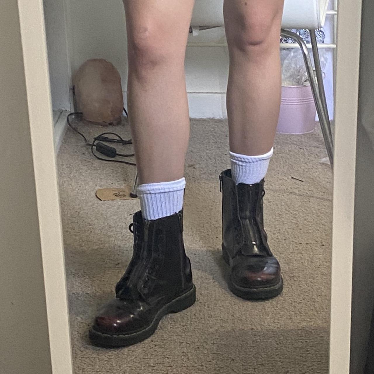 1460 pascal virginia leather ankle boots