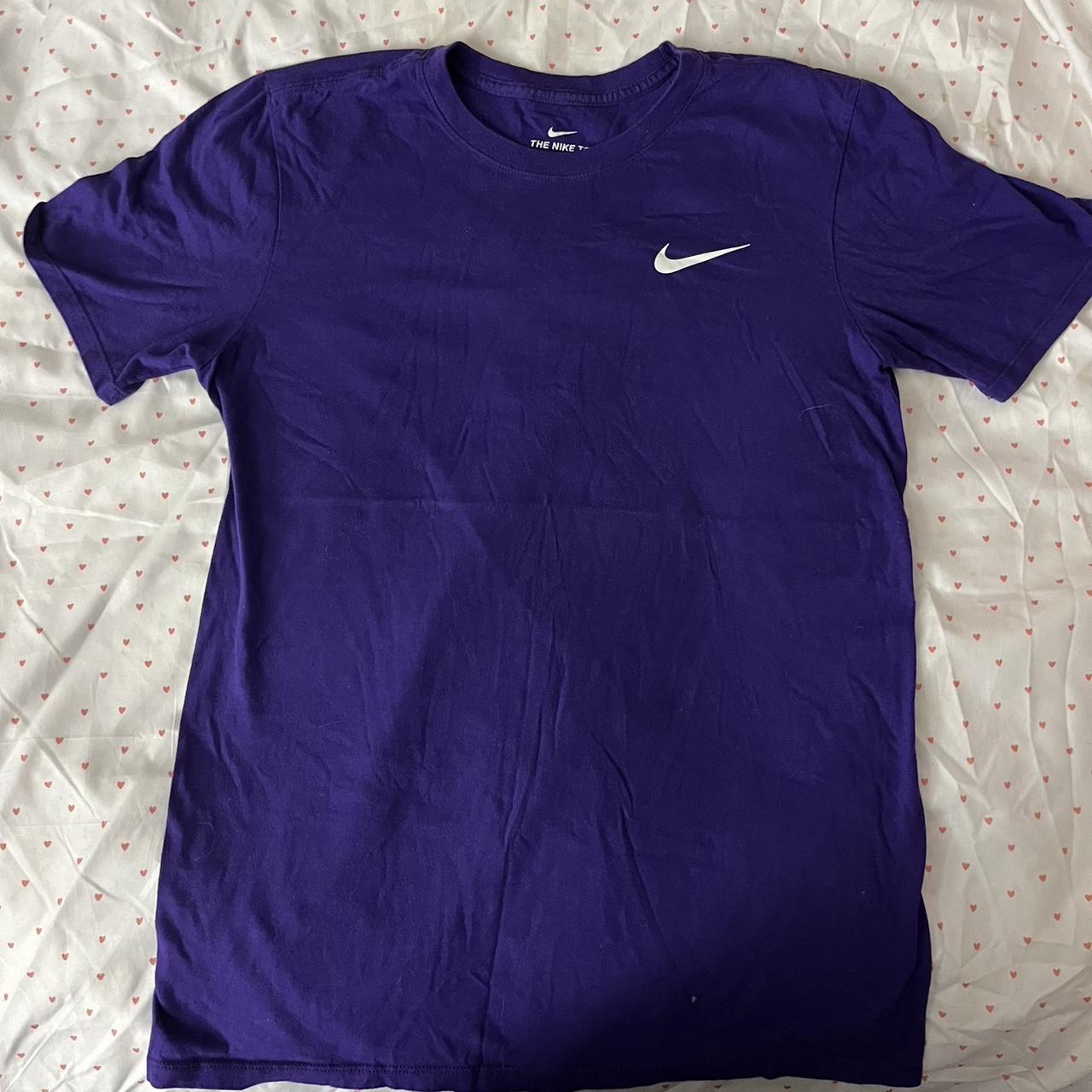 regency purple nike shirt