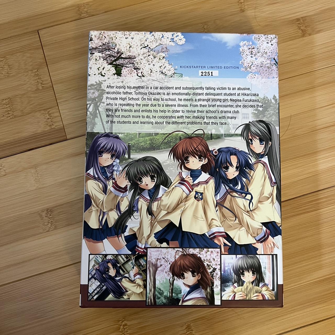 Clannad visual novel game. From the limited edition