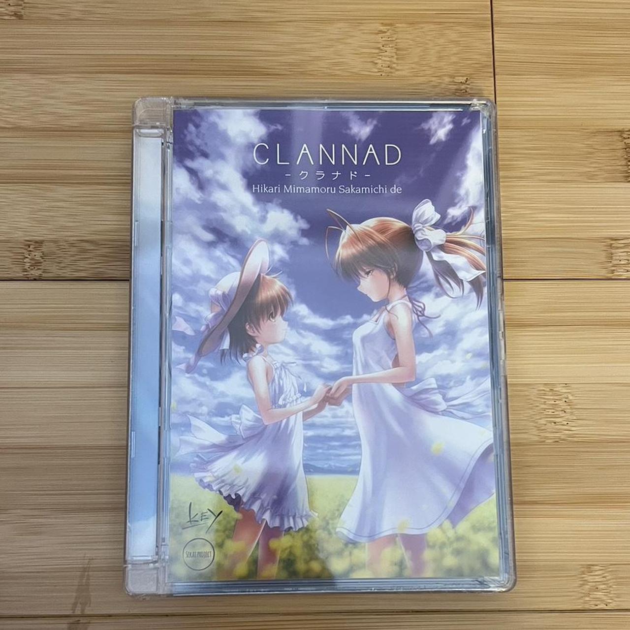 Clannad visual novel game. From the limited edition