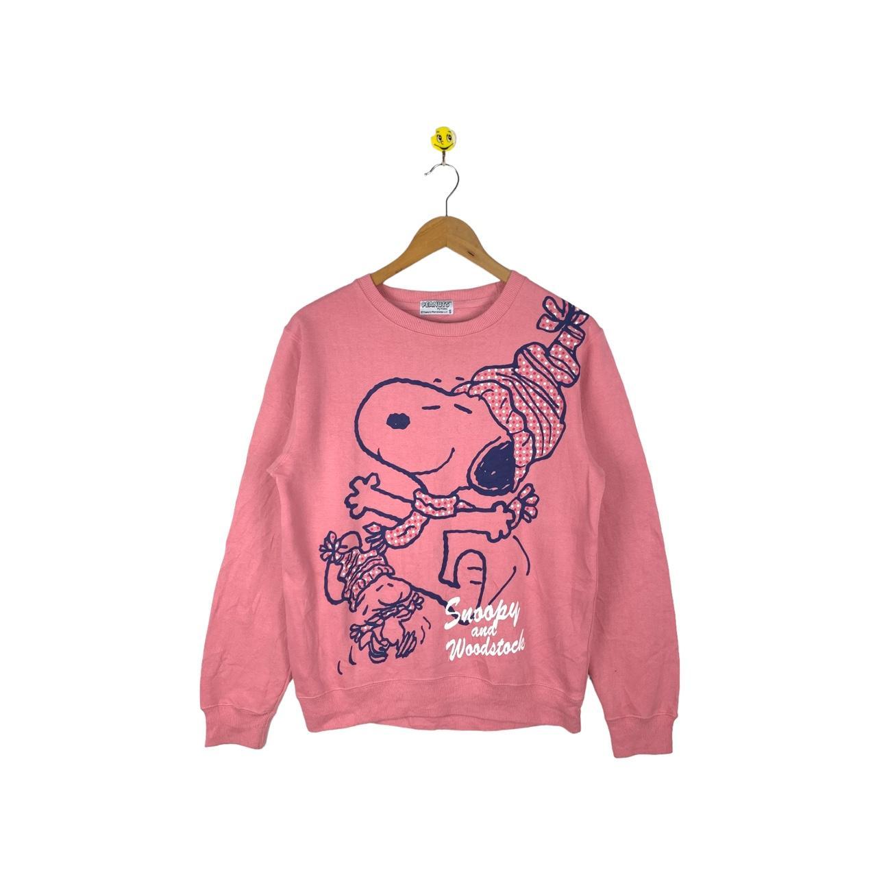 Cheap Embroidered Charlie Brown And Snoopy Peanuts Sweatshirt