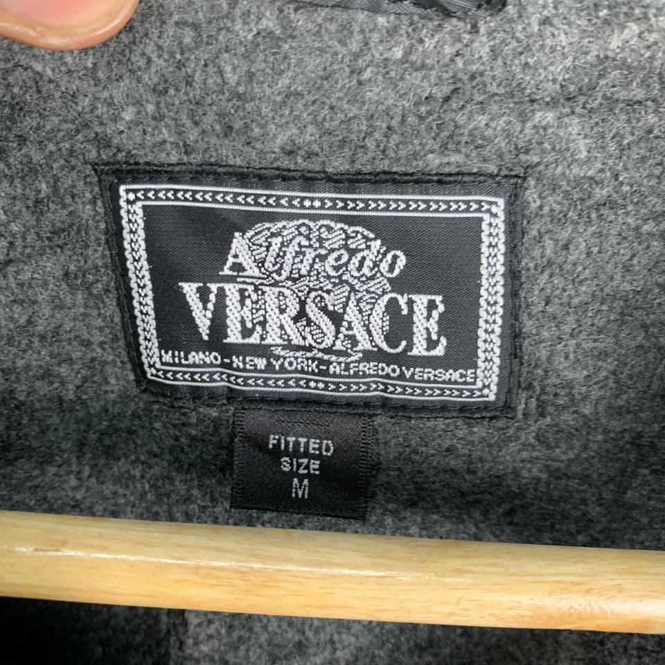 super rare vintage Alfredo Versace jacket!!!! ✨💙 a - Depop