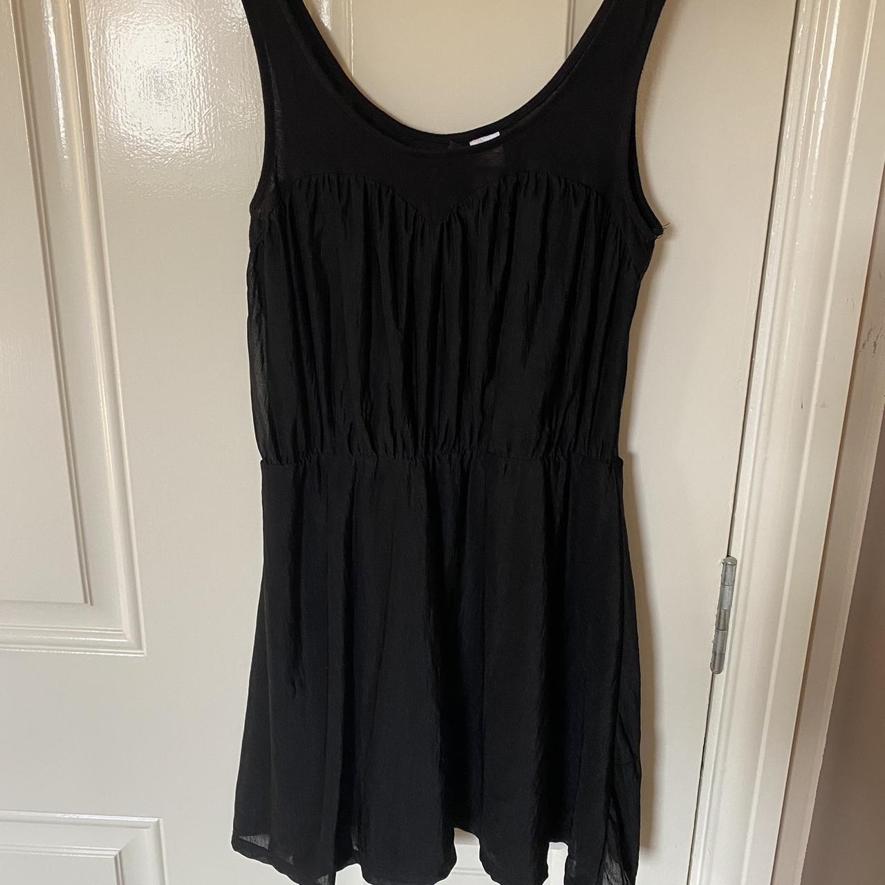 H&M Women's Black Dress | Depop