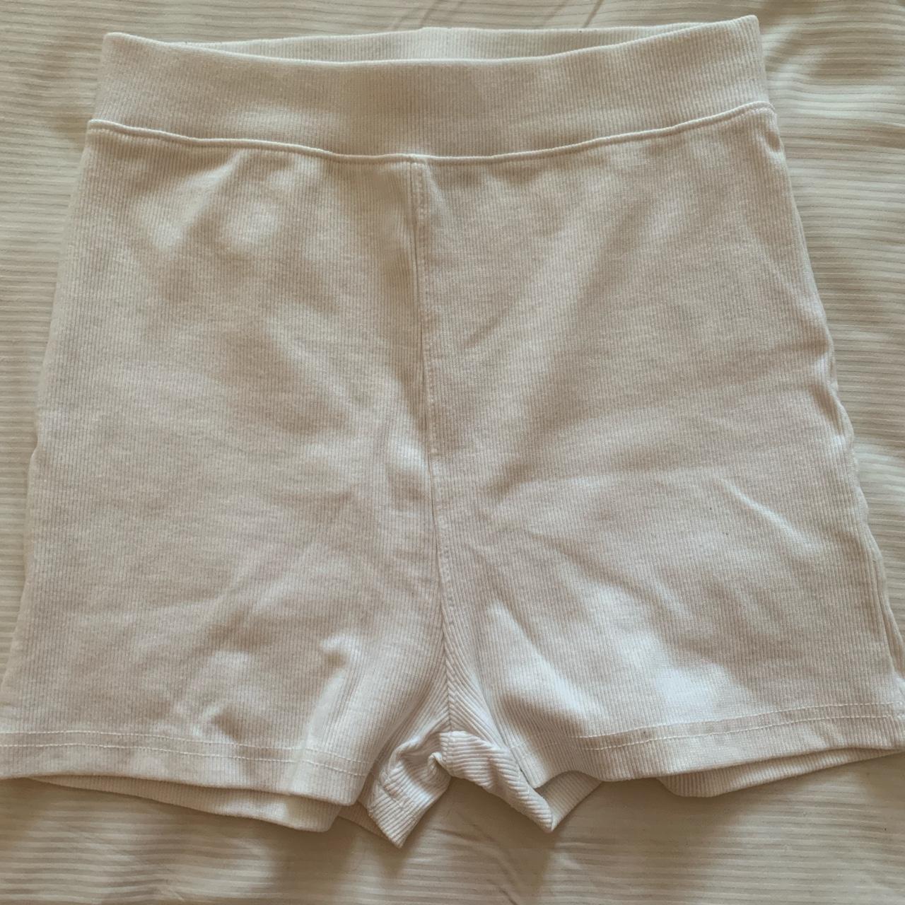 Missguided Womens White Shorts Depop 4080