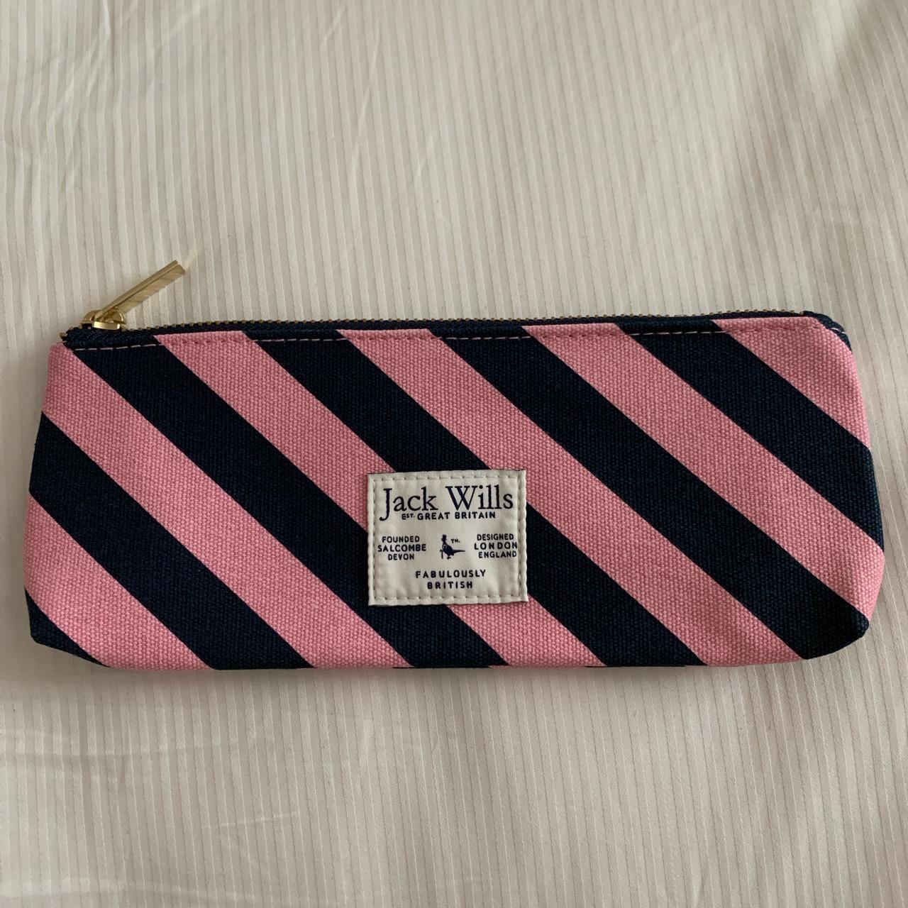 jack wills makeup brush bag never been used new... Depop