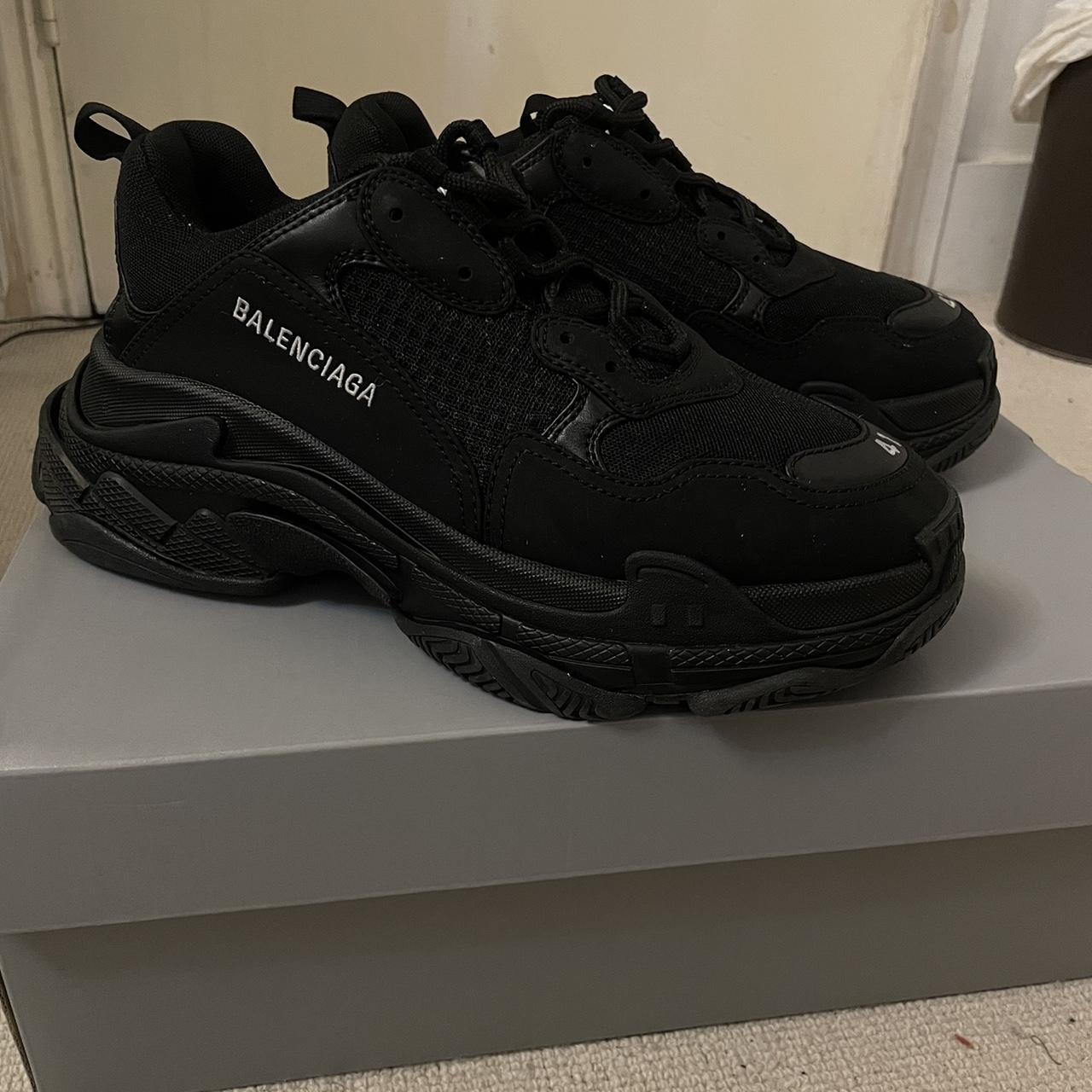 Balenciaga triple s hot sale black 41