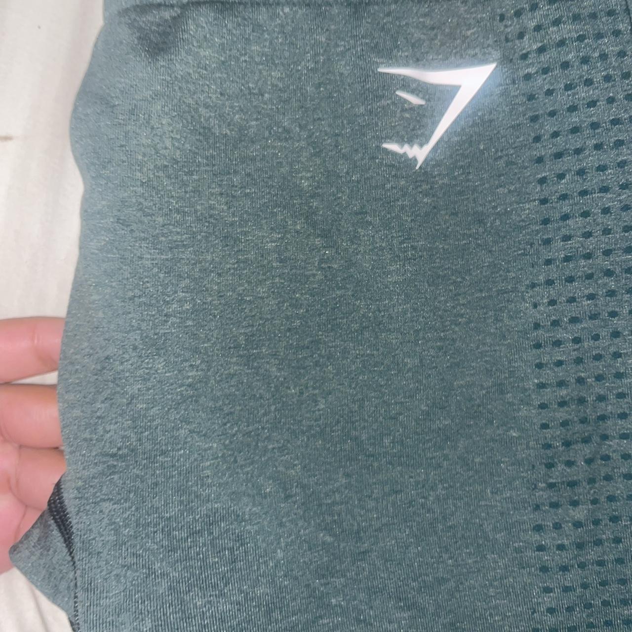 Gymshark Vital Seamless 2.0 Leggings in Dark Green - Depop