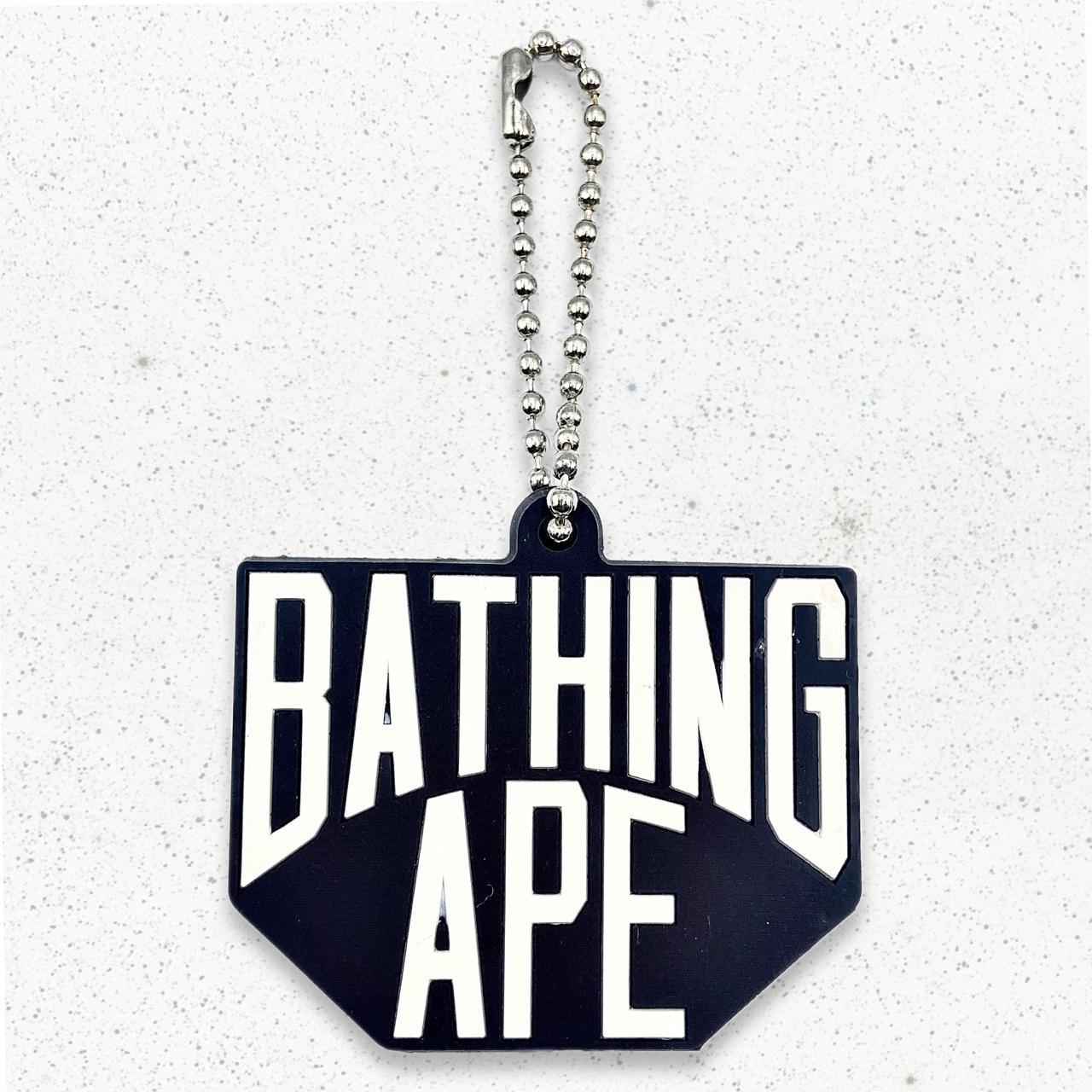 Bape ‘Bathing Ape’ Plastic Key Ring • Colour:... - Depop