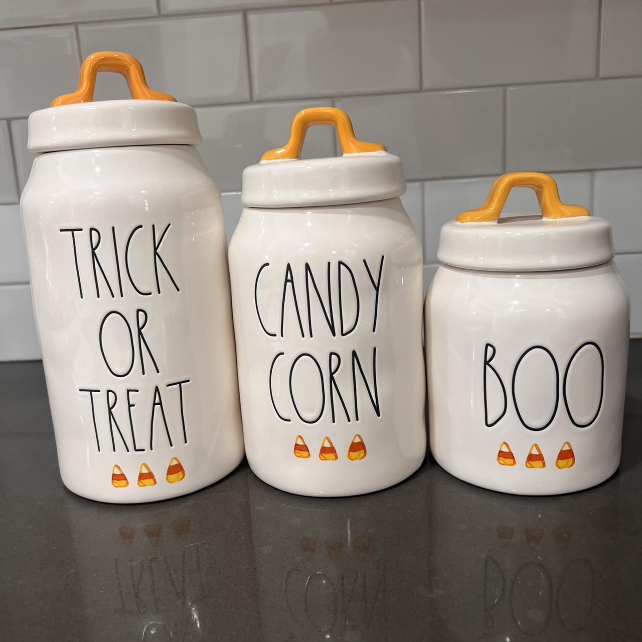 Rae Dunn trick or treat s/f/k buy set