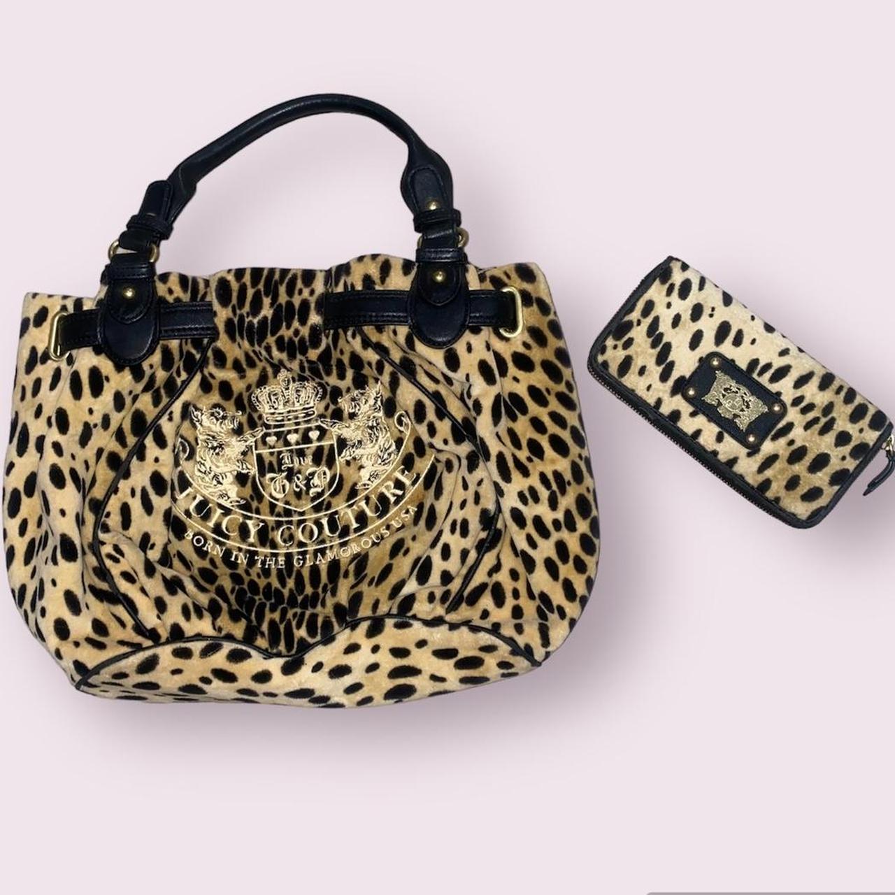 Juicy Couture Leopard Satchels