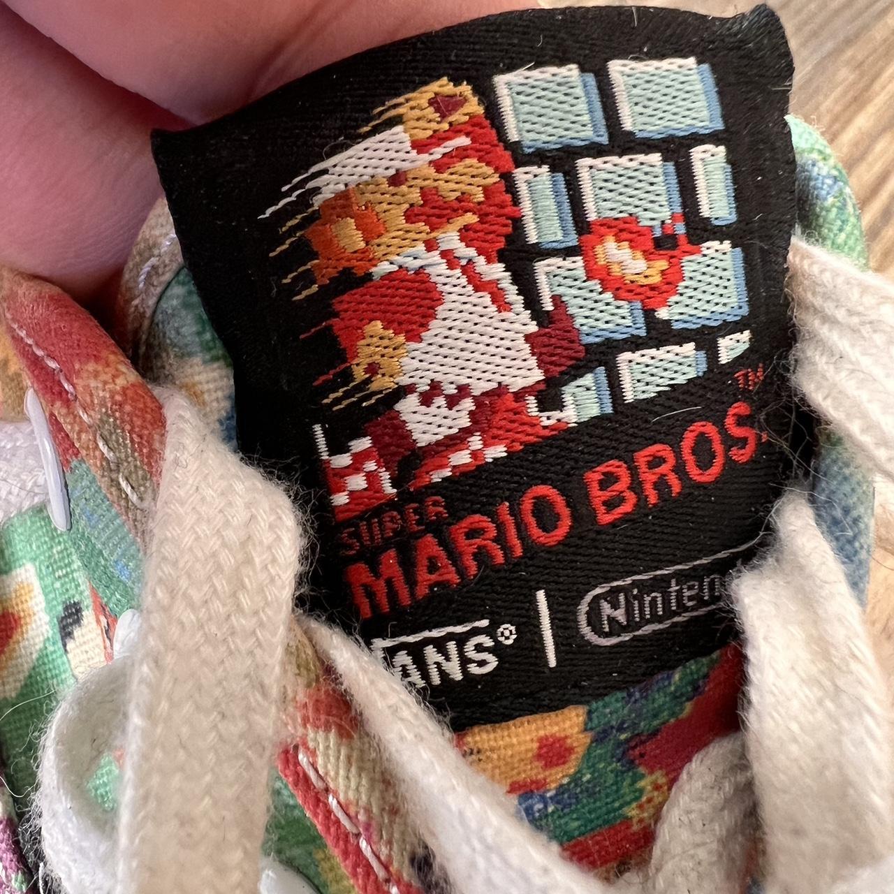 Super mario bros vans on sale