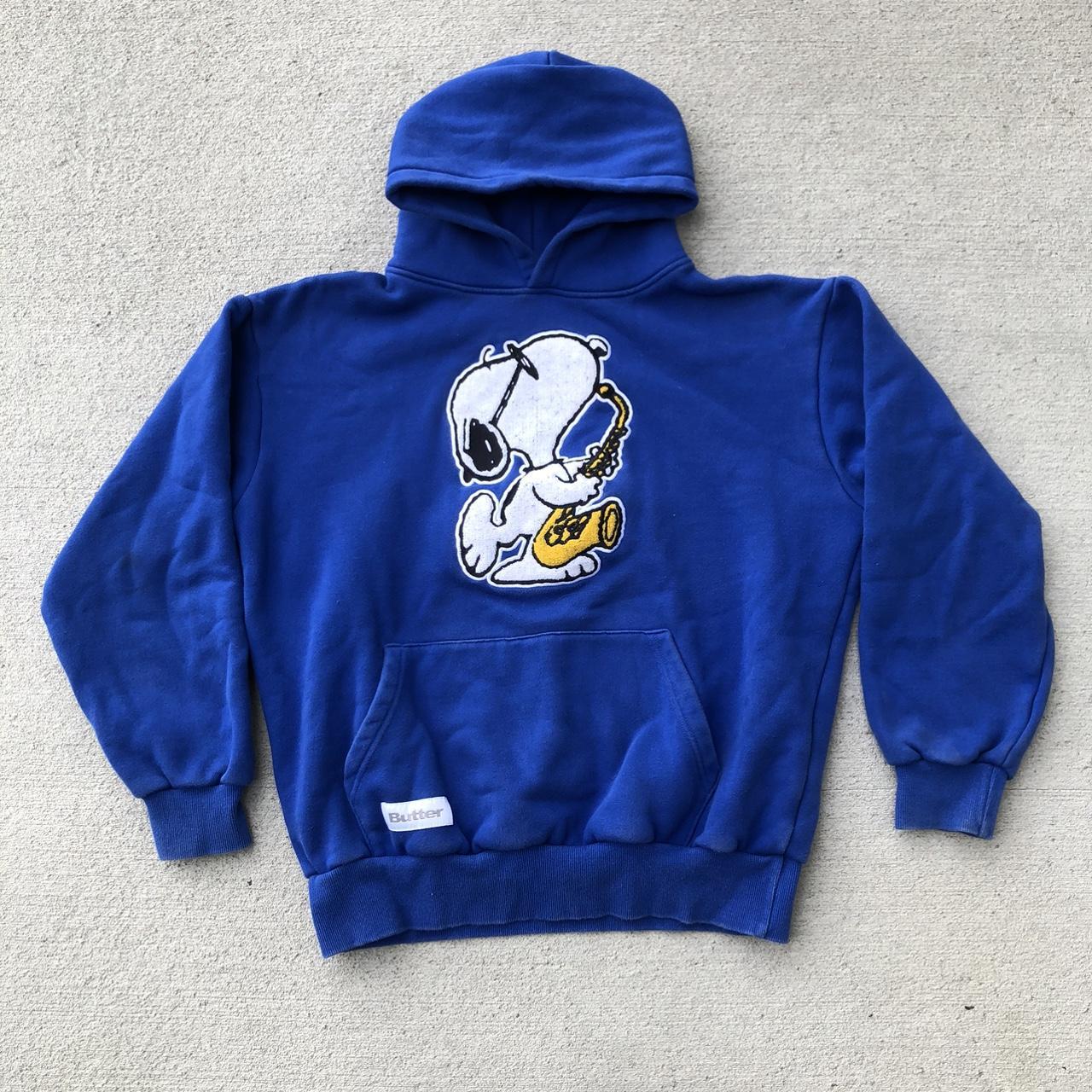 Butter Goods snoopy hoodie! In good condition!... Depop