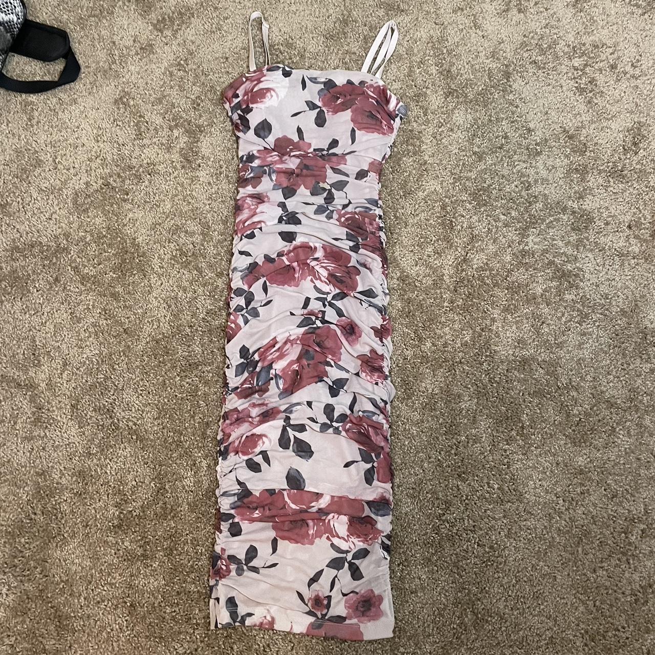 Dillards size xs dress. Flower dress dress Depop