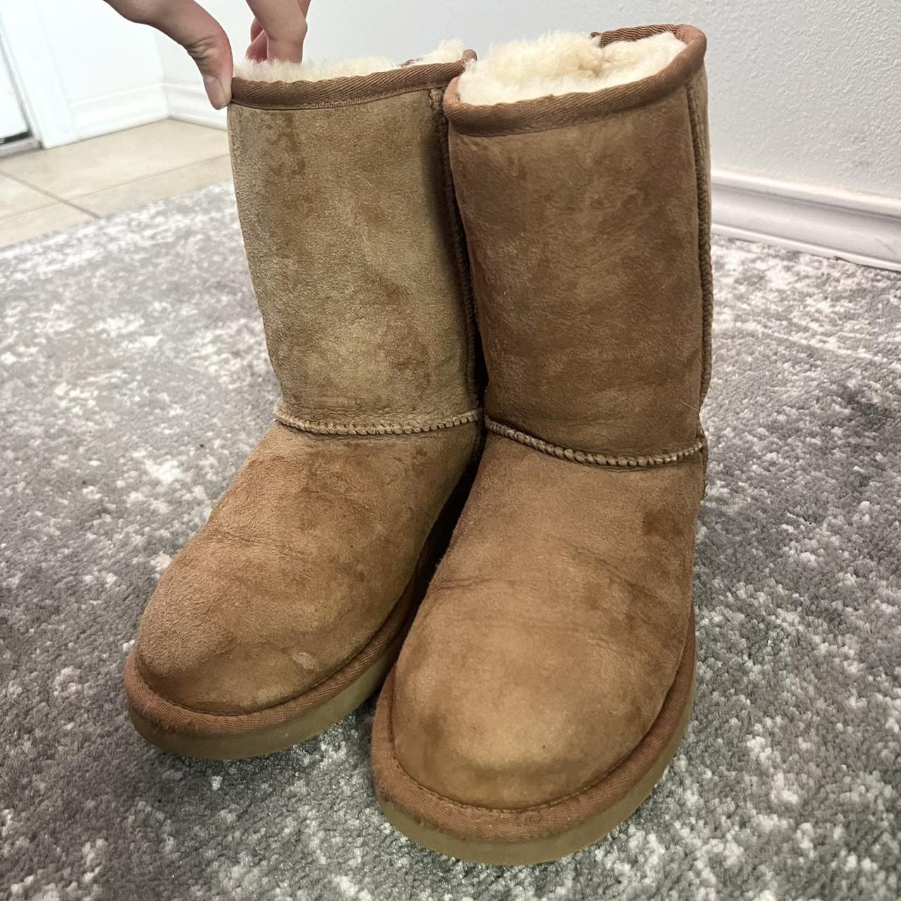 UGG Women's Tan Boots | Depop