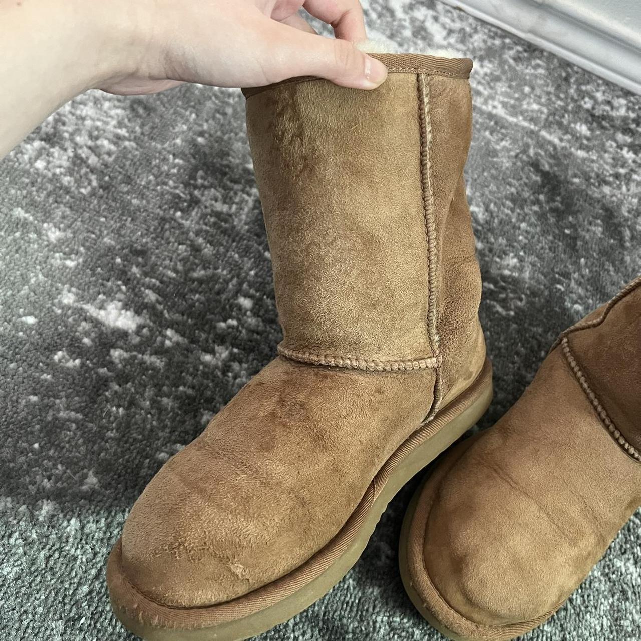 UGG Women's Tan Boots Depop