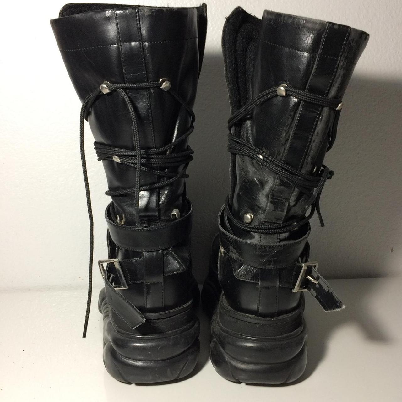 Rare Demonia Neptune boots Size: UK 4 ( womens 6... - Depop