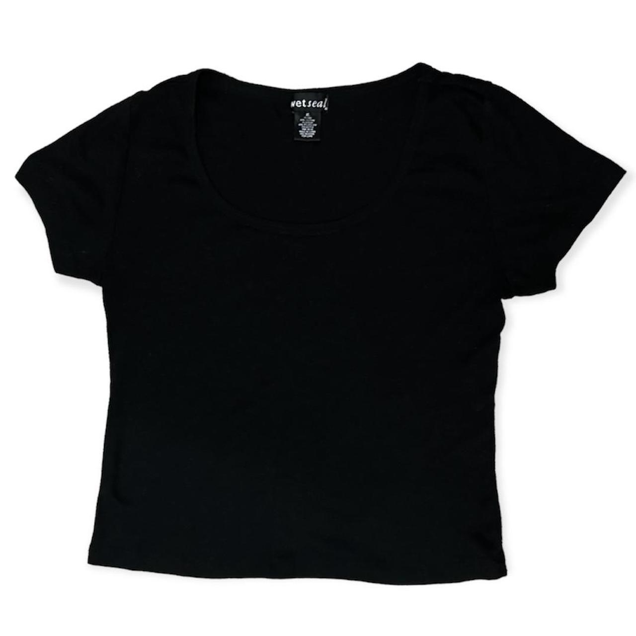 Wet Seal Women's Shirt - Black - XXL