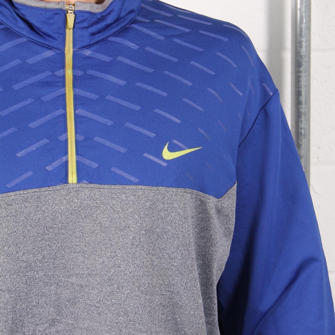 mens blue nike jumper