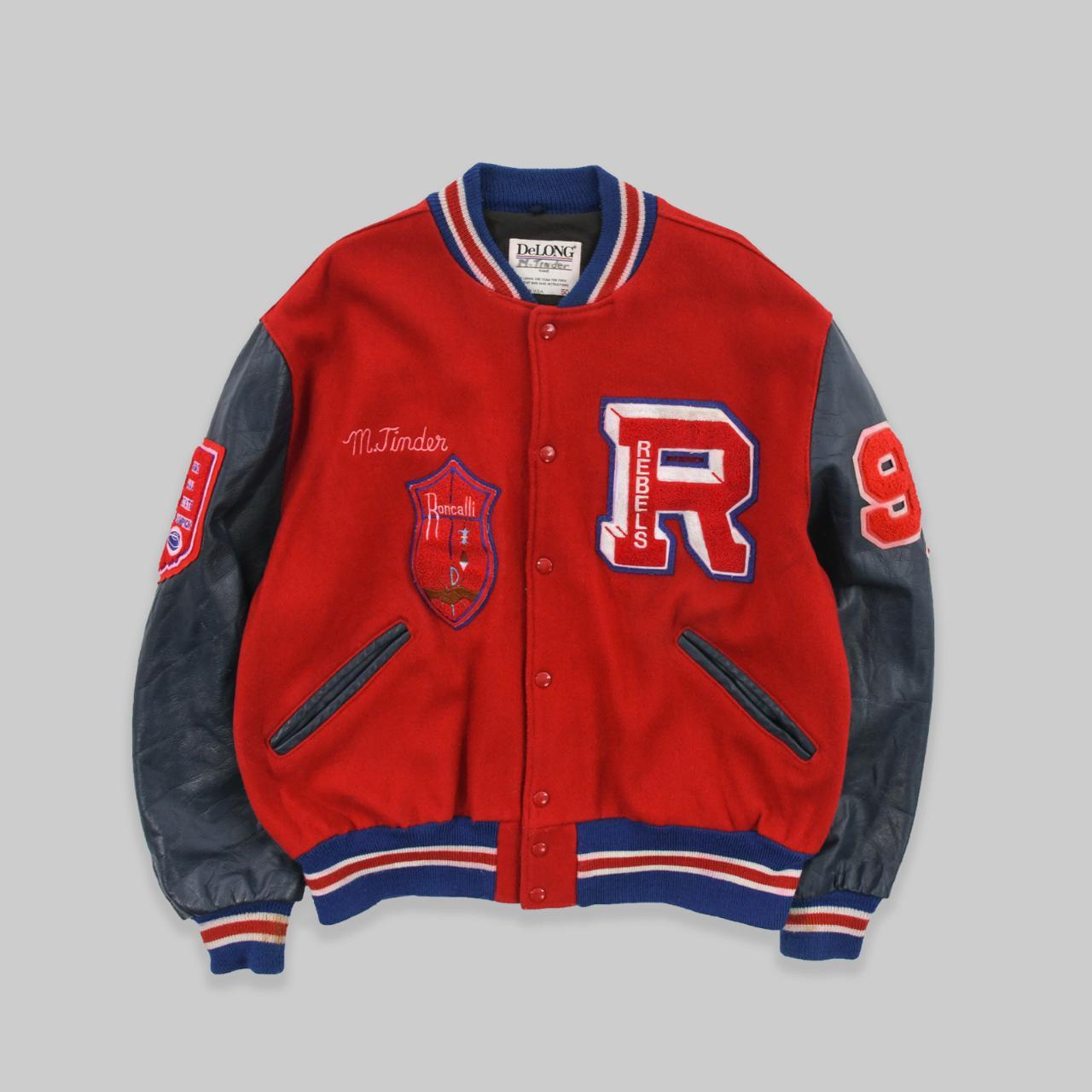 90s Louisville Slugger Baseball Varsity - Depop