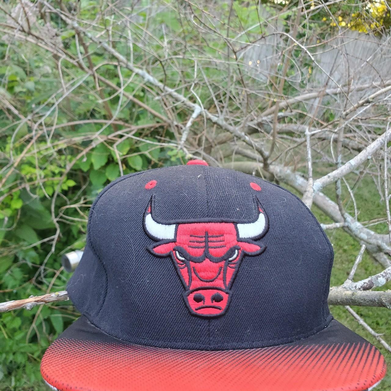 Chicago Bulls NBA Mitchell & Ness Black Red - Depop