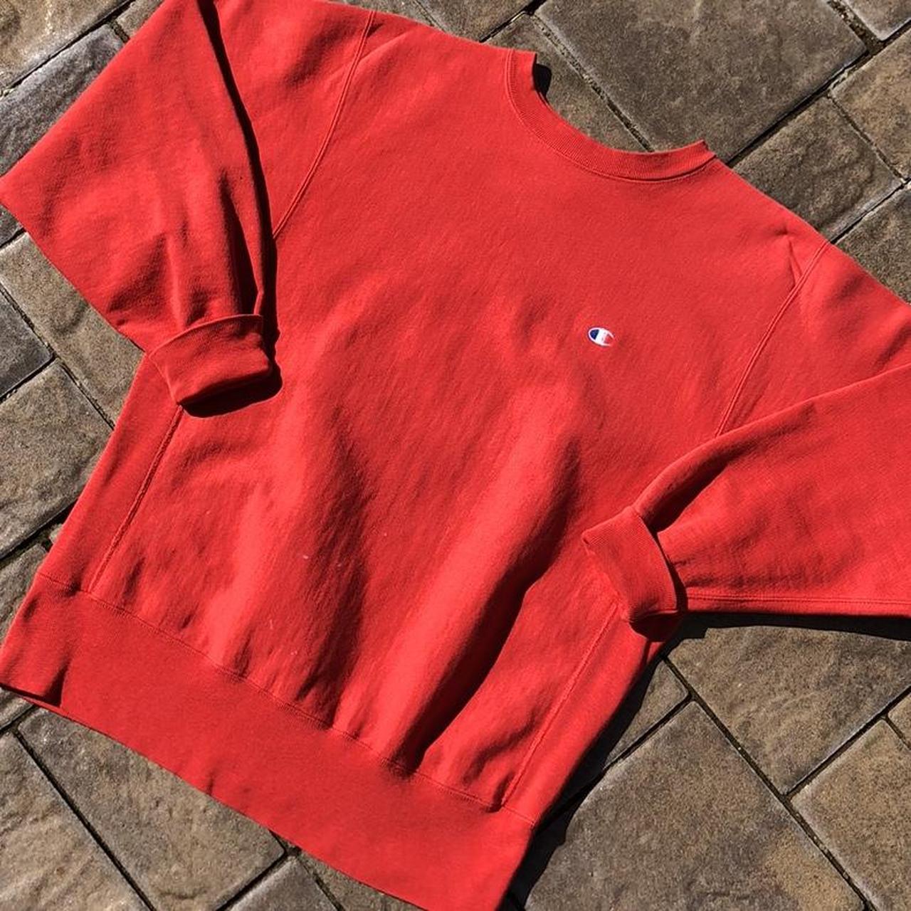 Vintage 90s Champion Made in USA Reverse Weave Long...