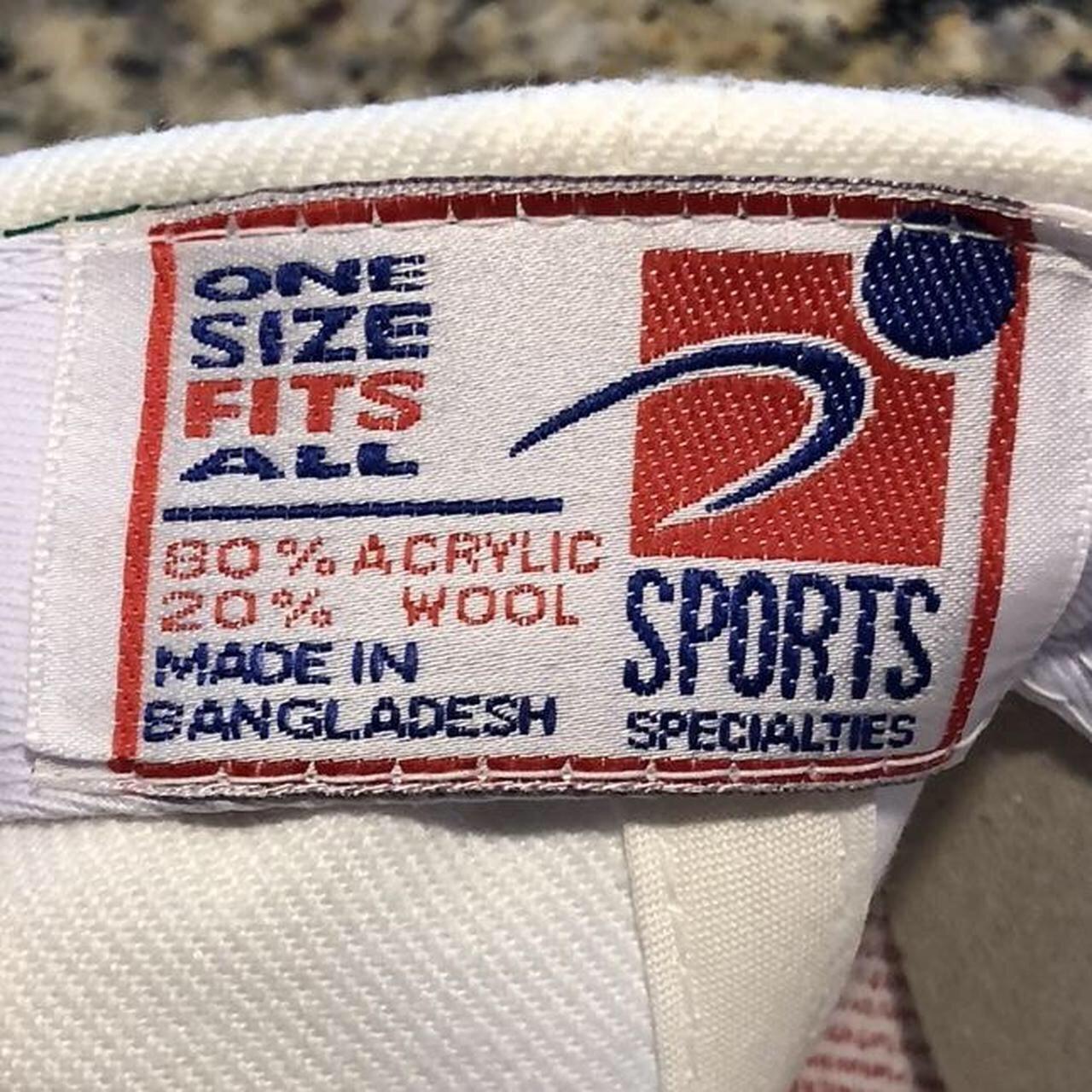 Vintage Sports Specialties Embroidered Spellout Logo - Depop