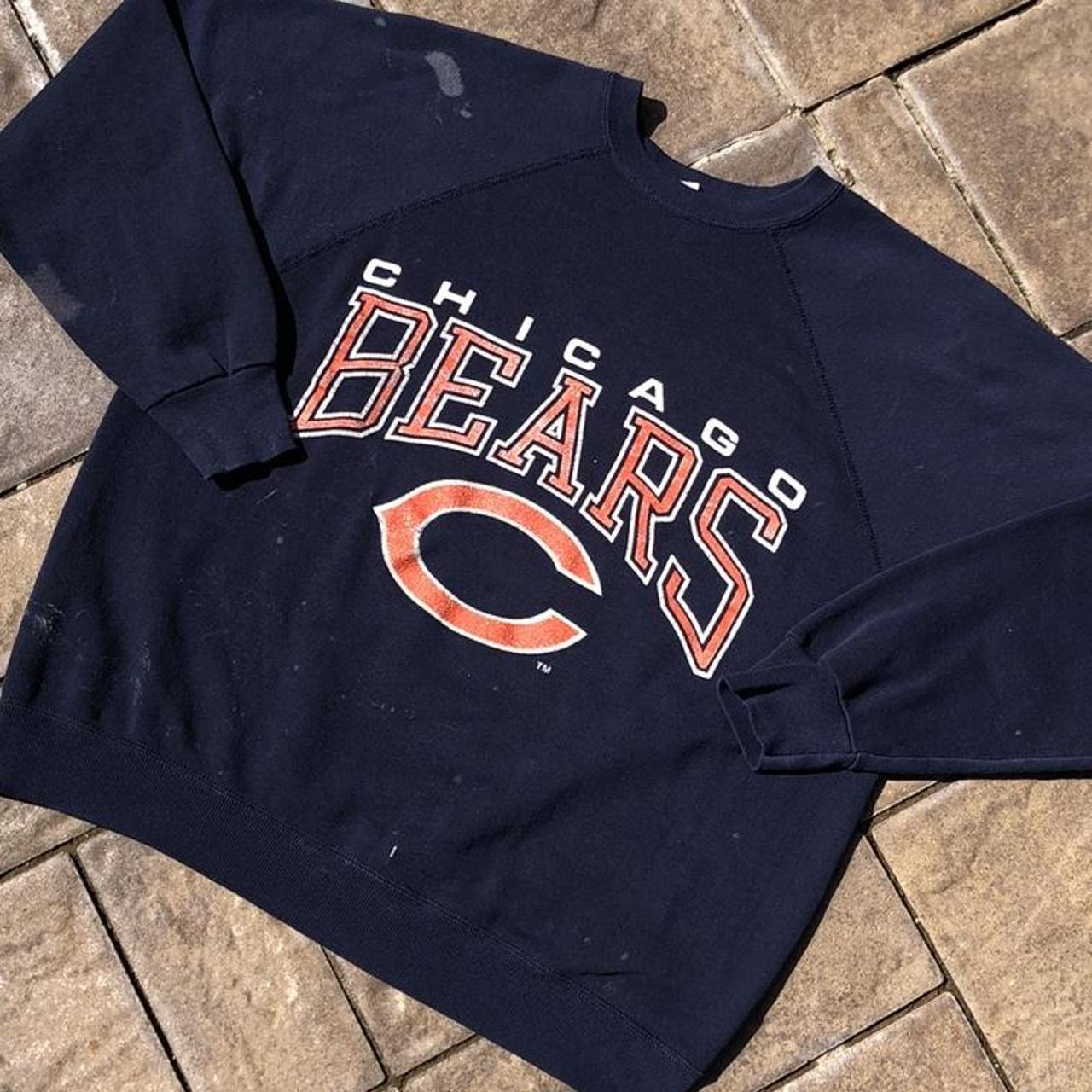 Vintage 90s Chicago Bears Sweatshirt American Football Nfl 