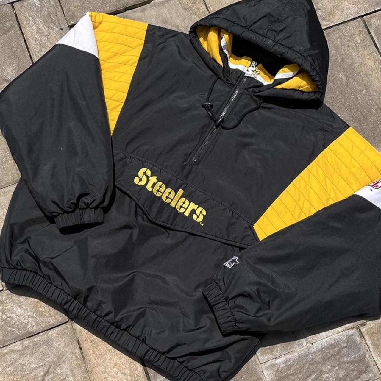 Nike NFL Pittsburg Steelers Mens Thermal Hoodie Size - Depop