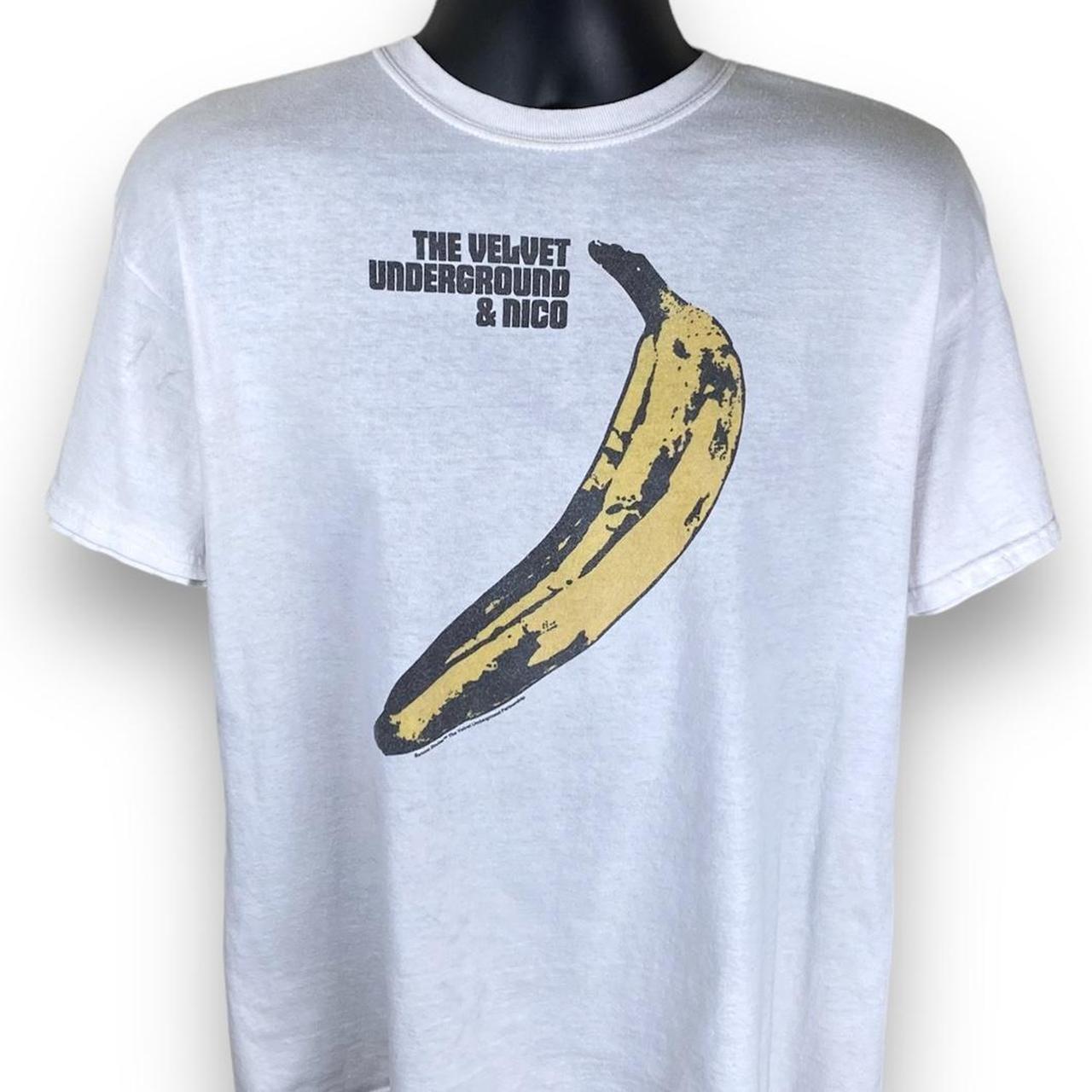 Vintage 00s The Velvet Underground & Nico Big Print... - Depop