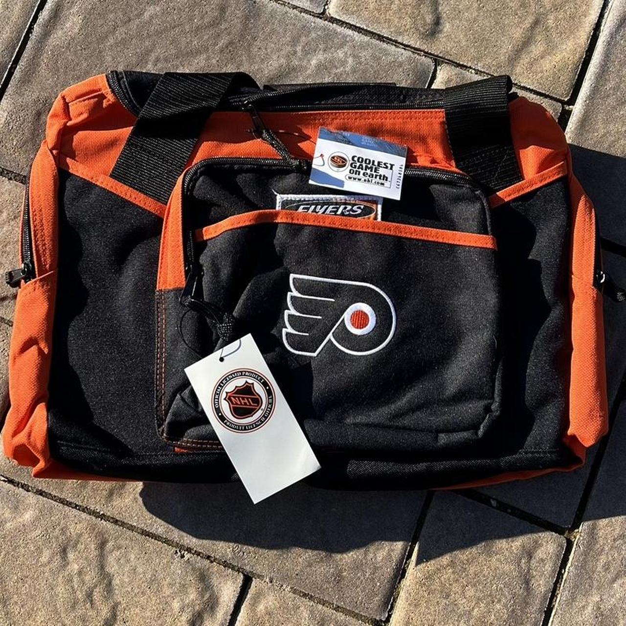 Vintage 00s NHL Philadelphia Flyers Zip Up Color... - Depop