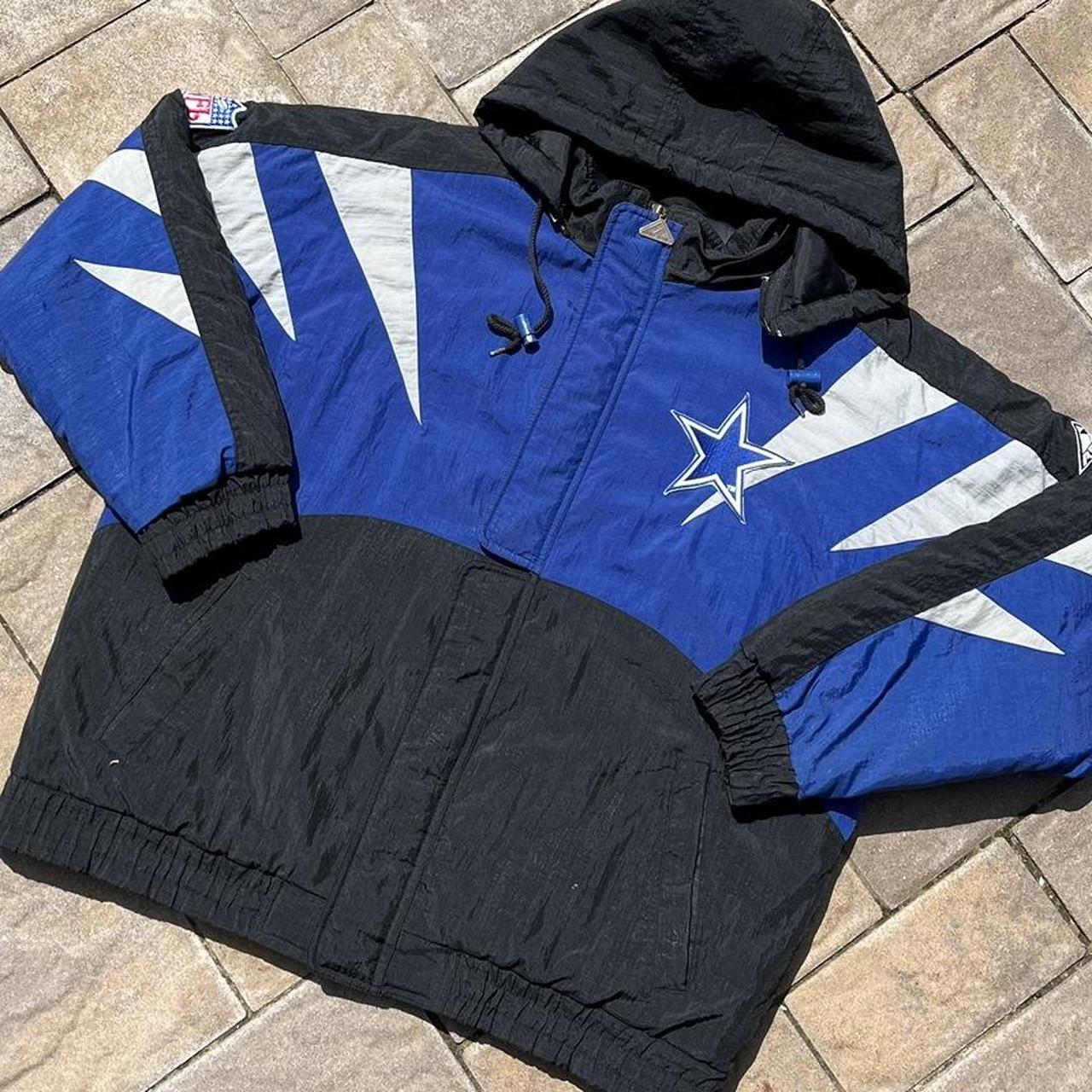 90s Dallas purchases Cowboys NFL Pro Line Vintage Color Blocked Apex One Puffer Jacket