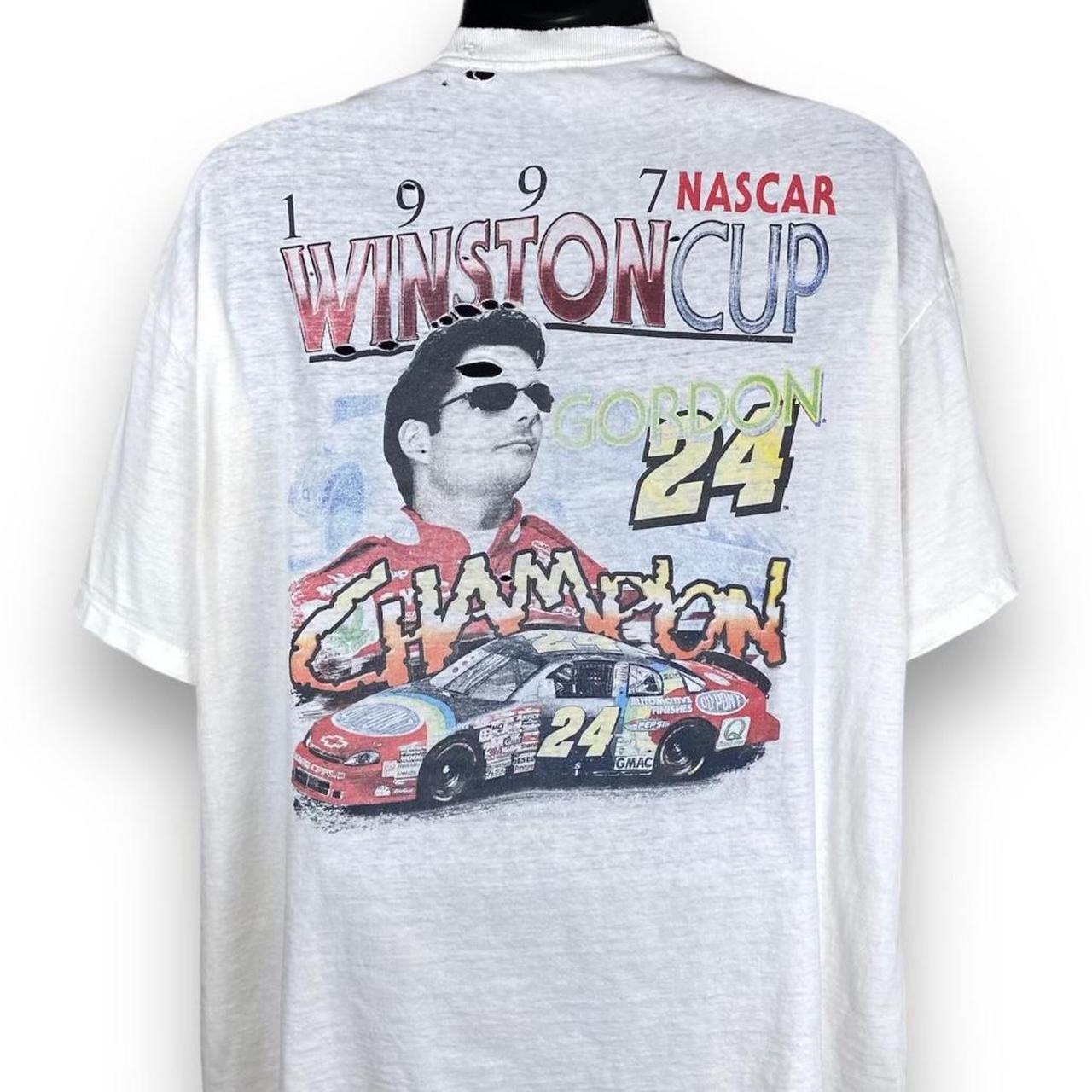 Vintage 90s NASCAR Jeff Gordon Winston Cup Racing - Depop