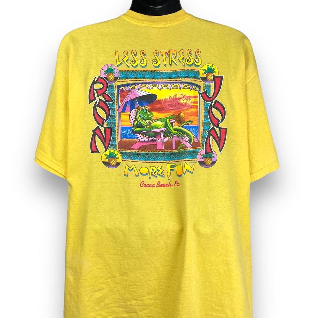 Ron Jon Surf Shop Men s T Shirt Yellow XL
