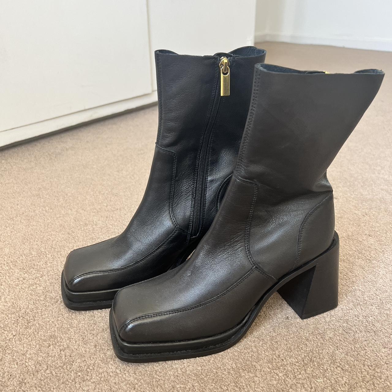 asos chunky ankle boots